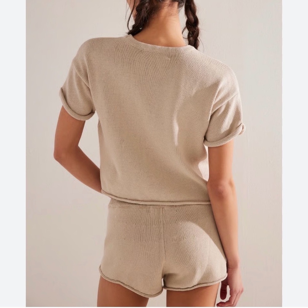 Free People lounge set - Sweater & Shorts NWT​